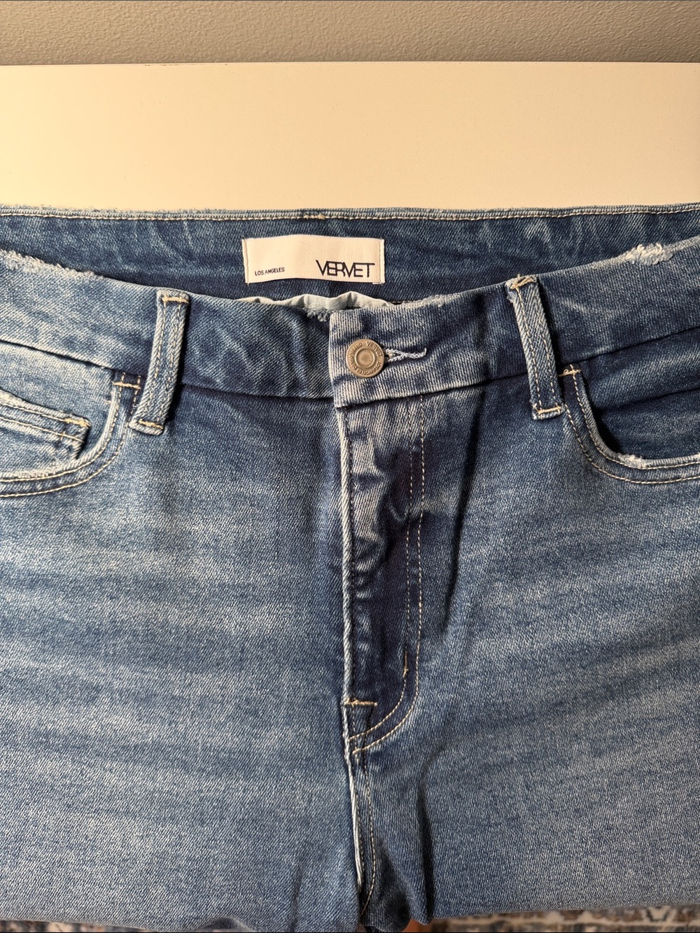 Vervet Women's Light Blue Denim Jeans